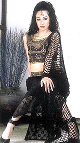 Stretching steps: A rampdoll in Preete Bahll�s creation.