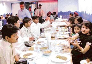 The tables are full at Getto...., Sector 35, Chandigarh