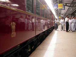 The special train, which will carry President A.P.J. Abdul Kalam to Patna