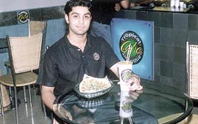 Smoothie foodie Nivesh Khandelwal.