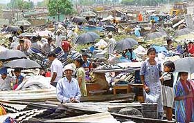 More than 1,000 illegal jhuggis in Shaheed Bhagat Singh Colony, located just south of Sector 49, were demolished in Chandigarh