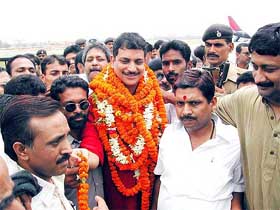 Union Minister for Civil Aviation Rajeev Pratap Rudhi