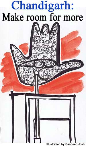 Chandigarh: Make room for more