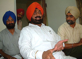 Punjab government's Minister of Animal Husbandry, Dairy Development and Fisheries Mr Jagmohan Singh Kang 
