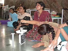 Parents and children unravel mystries of Science at Sri Guru Harkrishan Model School, Sector 38