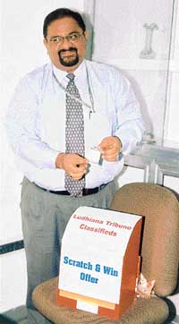 Mr Naresh Nagpal, Manager, HSBC, Ludhiana