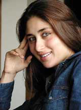 Bollywood actress Kareena Kapoor poses for photographers