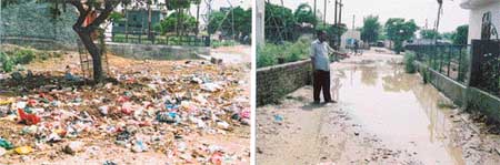 Residents in some PUDA colonies live in insanitary conditions