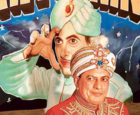 Shankar Samrat addresses a press conference at Chandigarh Press Club on Wednesday.