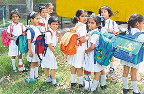 For children, it is back to bags and books with schools reopening after the summer break