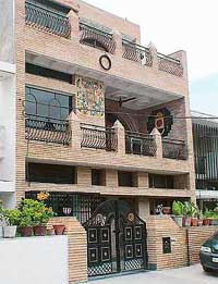Mr S.K. Behal�s house in Sector 16, Panchkula.