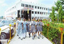 A view of PML S.D. School, Sector 32