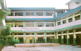 The building of Smt Satyawati Oswal Vidya Mandir Senior Secondary School