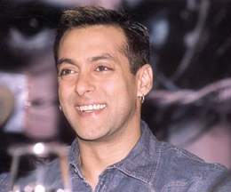 Salman Khan at a press conference held to promote his forthcoming release, Tere Naam, in the Capital on Sunday.