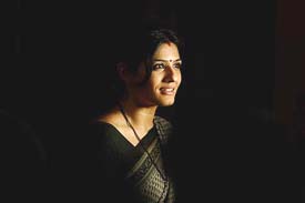 Bollywood star Raveena Tandon gets into the spotlight