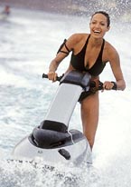 Actress Angelina Jolie, star of the new action film Lara Croft Tomb Raider The Cradle of Life