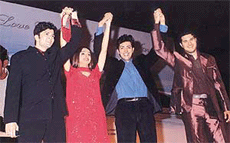 Rakesh, Sandali, Priyanshu and Himanshu come together in Tum Bin