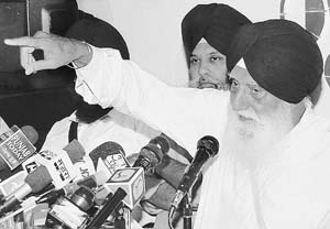 Mr Tohra: his grassroots contacts explain his durability as a politician