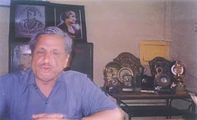 Principal O. P. Jain at his office