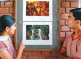 Photographs by Rajrishi Garg, who is the first student to exhibit his works at Chandigarh Architecture College�s recently developed gallery.