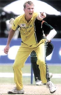 Brett Lee to keep pace with �time�.