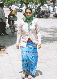 City damsel all set to go abroad Photo