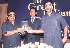"The Great Indian Dream", co-authored by Dr Malay Chaudhuri and Arindam Chaudhuri, was released by Tarun Tejpal in the Capital on Tuesday