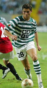 A file photograph of  Portuguese club Sporting Lisbon's Cristiano Ronaldo