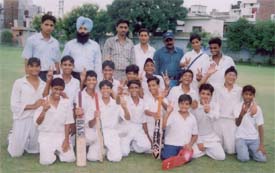 SDP Senior Secondary School, Hazoori Road, emerged champions