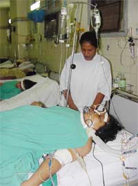 Vineeta Gupta admitted to DMC Hospital 