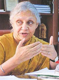 Delhi Chief Minister Sheila Dikshit