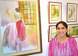Geetika Kohli�s 48 water colours will be inaugurated at Art Folio in Sector 9, Chandigarh, on Wednesday. 
