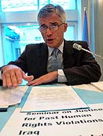 Vieira de Mello who was killed on Tuesday in a truck bombing against the UN headquarters