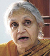 Delhi Chief Minister Sheila Dikshit