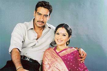 Ajay Devgan and Gracy Singh in �Ganga Jal � The Holy Weapon�