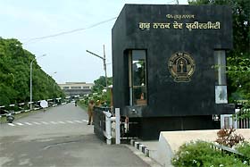 Security at Guru Nanak Dev University is tight, uncomfortably for some