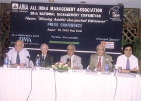Distinguished guests at the 30th National Convention of the AIMA