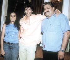 Model-turned-actor Milind Soman and Meera Vasudevan at the