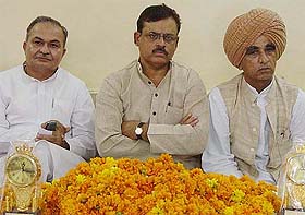 Nationalist Congress Party General Secretary Tariq Anwar at a function in Ambala 