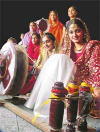 Students of Sacred Heart Senior Secondary School showcase Punjab of yore