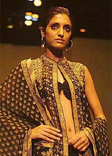 Ritu Kumar collection recently on display