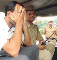 Gaurav Sharma, a resident of Vasant Kunj, gave a fictitious account to the police of his being waylaid by occupants of a Tata Sumo