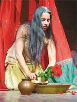 Ramanjit in action in Neelam Mansingh�s �Kitchen Katha�