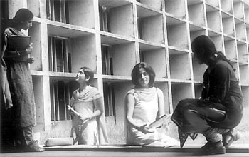 Girls outnumber boys at Panjab University.