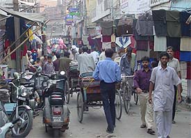 Encroachments and wrong parking cause congestion in Mochpura Bazaar