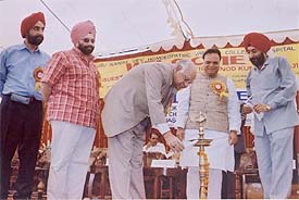 The Chief Justice of the Punjab and Haryana High Court, Mr Justice Binod Kumar Roy