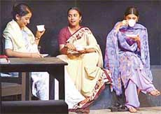 A scene from play �Antaraal�