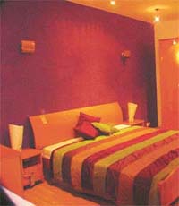 Bedroom furniture of Interiors Espania on display at the Villa Pearl store