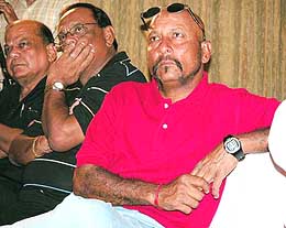 Former India wicketkeeper Syed Kirmani at the book release function of K.C. Agrawal's Shaping India