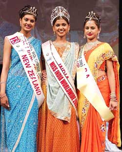 Winners of the Miss India Worldwide pageant